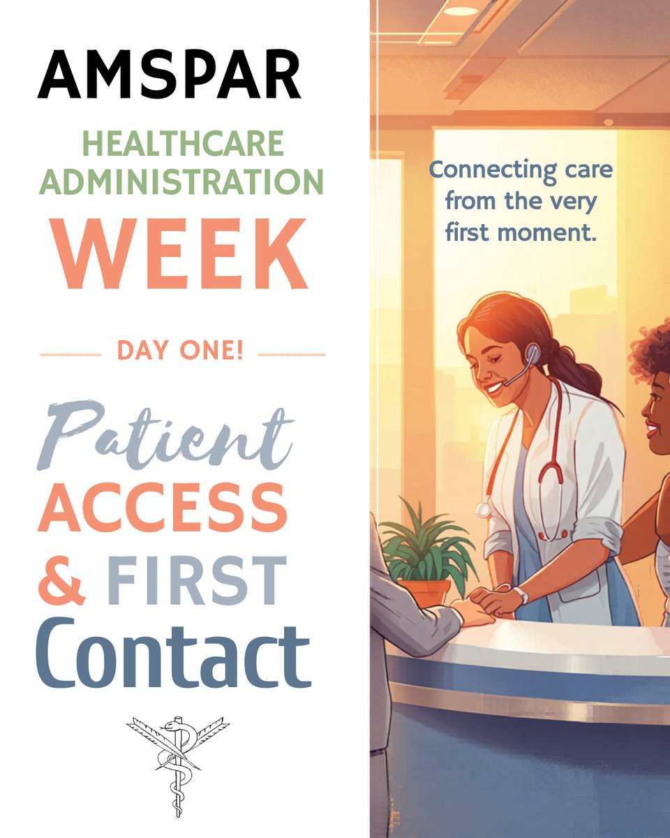 AMSPARUK's tweet photo. “Creating the Front Door to Care”

Healthcare administrators are often the first point of contact for patients and families. 

“Every patient journey begins with skilled administration.” https://t.co/Kl5KmDc6m1