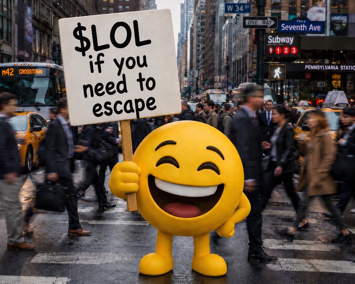 smilerldn's tweet photo. Escape the matrix in 2026

The masses are coming back and one coin is trending all over the world. 

Thats $LOL still at 2M mc. Everyone knows LOL 😂 and that’s why It’s the chosen one.

Smart ones see what’s about to happen and front run the FOMO.

Billions LOL 🤩 @lolonsollol 

https://t.co/7Alsd1CYHQ