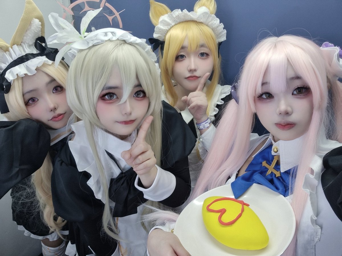 Yumeri_cos's tweet photo. 티파티 최고야! ☕️✨
ティーパーティー最高！
#BlueArchiveCosplay #ブルアカ https://t.co/b0wZfjO93b