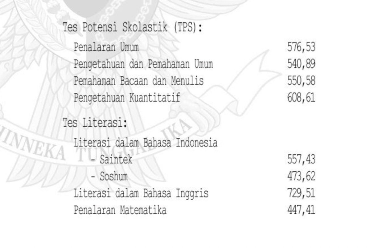 zayn beneran lolos cbt ugm tweet media