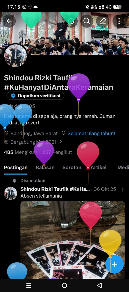 Shindou Rizki Taufik #KuHanya1DiAntaraKeramaian tweet media