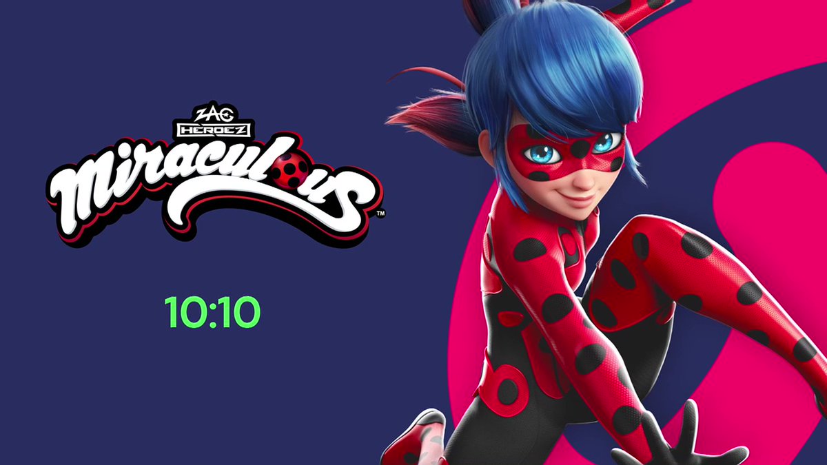 dc15spain's tweet photo. El próximo 06 de Junio a las 10:10h llegan nuevos episodios de Miraculous: Las Aventuras de Ladybug a Disney Channel España. 

Promo: https://t.co/C0nFQzRVMa https://t.co/ZVuJ3LuvCG
