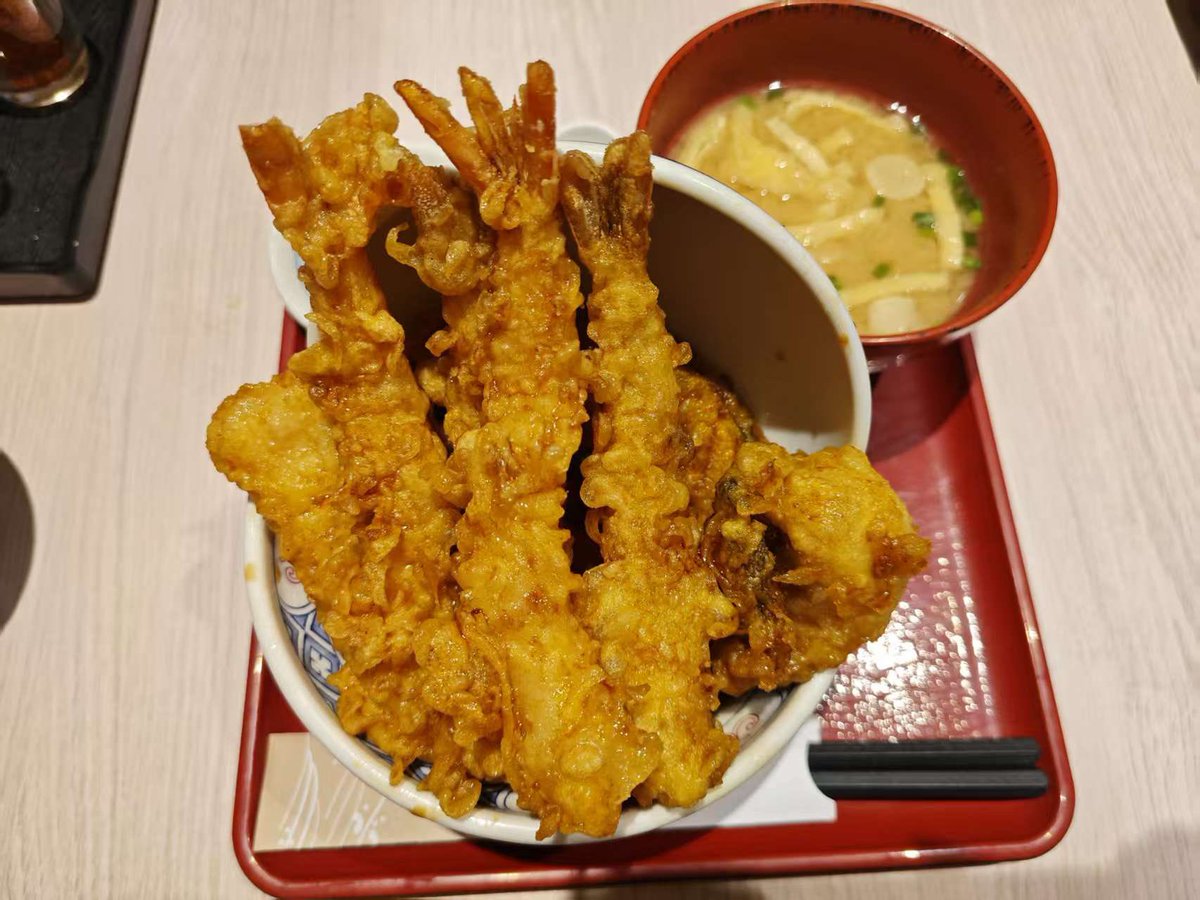 AdrainLL's tweet photo. @Rei102rei 天妇罗盖饭✅ https://t.co/s2ESFAGeQ0