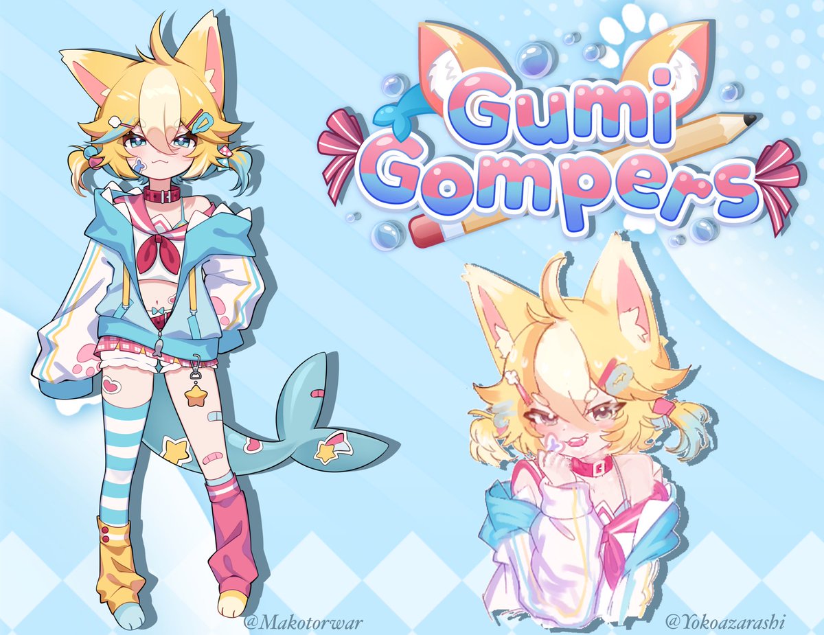 GumiGompers's tweet photo. “ Nyah Nyah Nyah~♡ “

You’ve stumbled upon a catty piranha tuber who’s all purr~ and no gomps!

Gumi Gompers at your service Captain! Im here to serve upon your ship to bring you scratches and scars.

“Their gold will be ours!”

Sfw: #GuiGomperArts
Nsfw: #PrivateGomperArts https://t.co/l7sYqsatEq