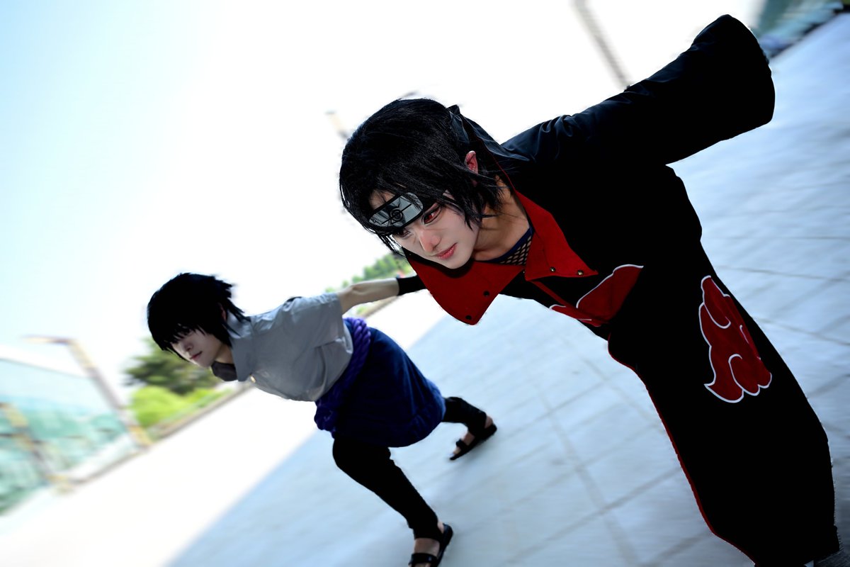 yeti_cos's tweet photo. #naruto #cosplay  #うちはイタチ #うちはサスケ https://t.co/Ml1Mtt0CU4