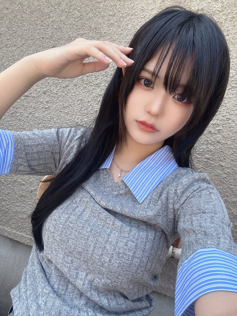 artchiist's tweet photo. rare long hair appearance https://t.co/OecvmIEGD6