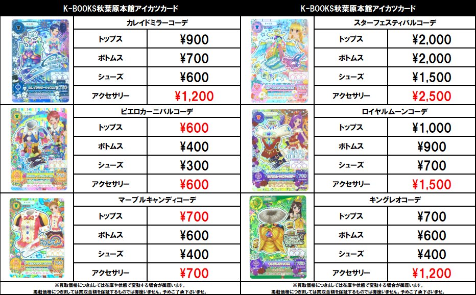 買取情報】 アイカツ！ #買取akbkbアイカツカード プレミアムドレス