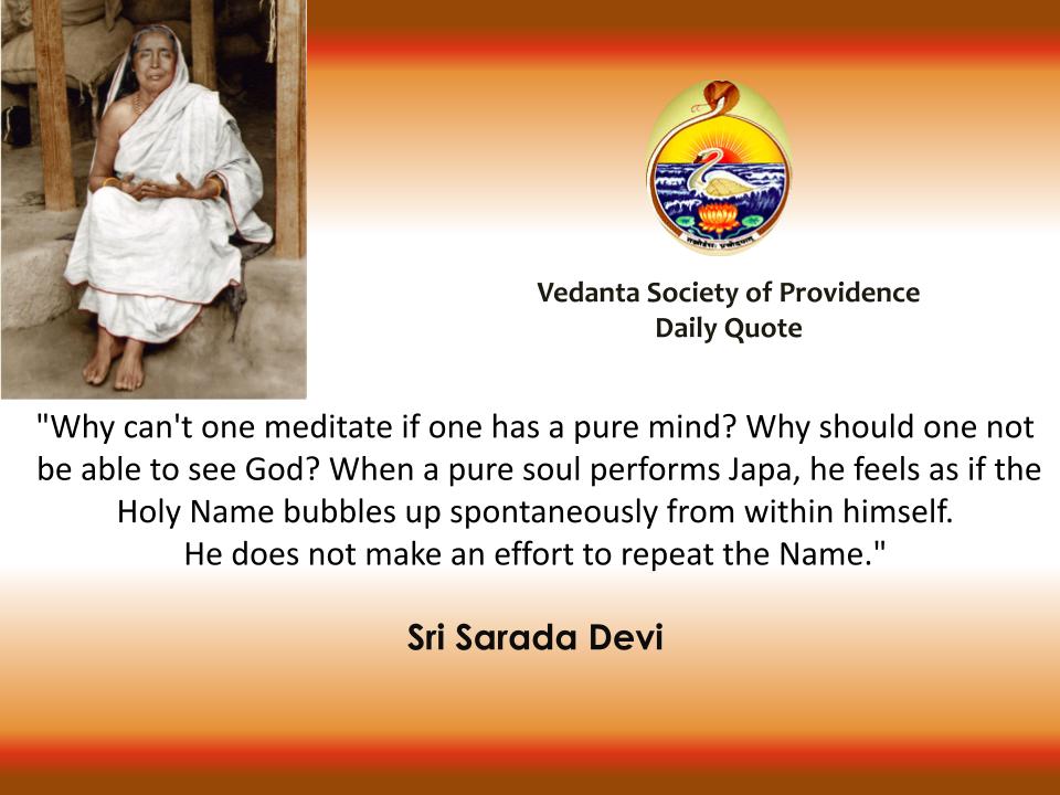 Vedanta Society tweet media