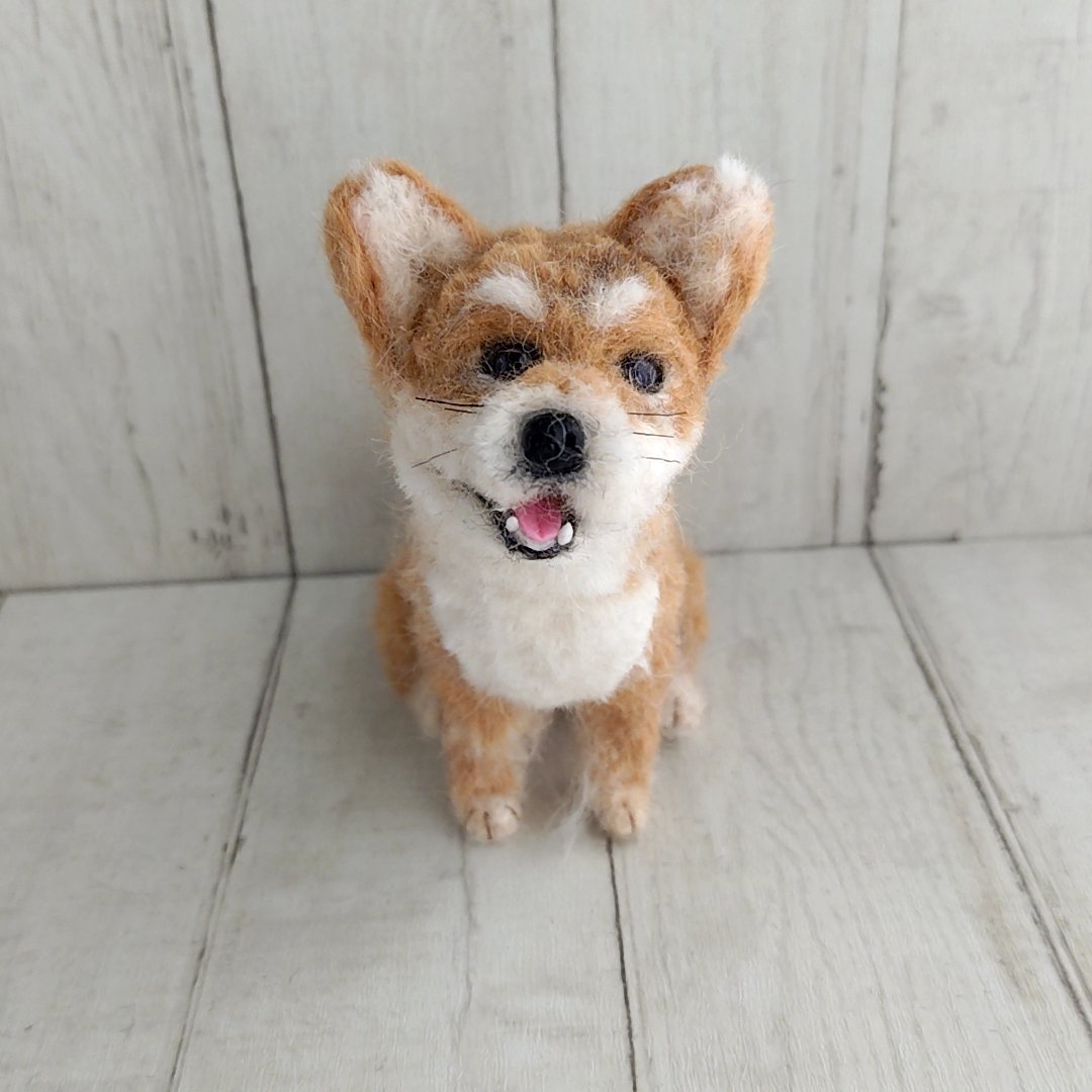 犬の羊毛フェルト、ショップRurumaru (@rurumaru18) / Posts / X