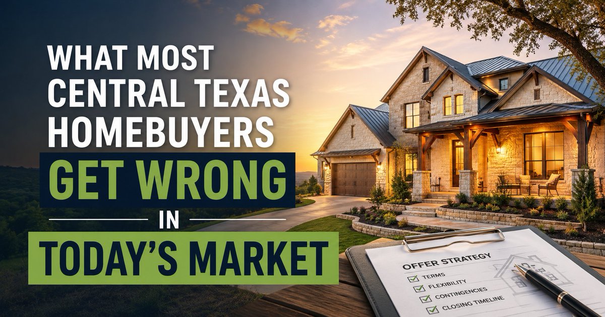CPesek_Realtor's tweet photo. Texas buyers: the first question should not always be “How low can we get the price?” A better question is, “How do we structure the offer to protect our money and still get the right house?” Terms matter.
→ Read the full article here: https://t.co/fSAXw96lWH https://t.co/6eOYmoDxfK