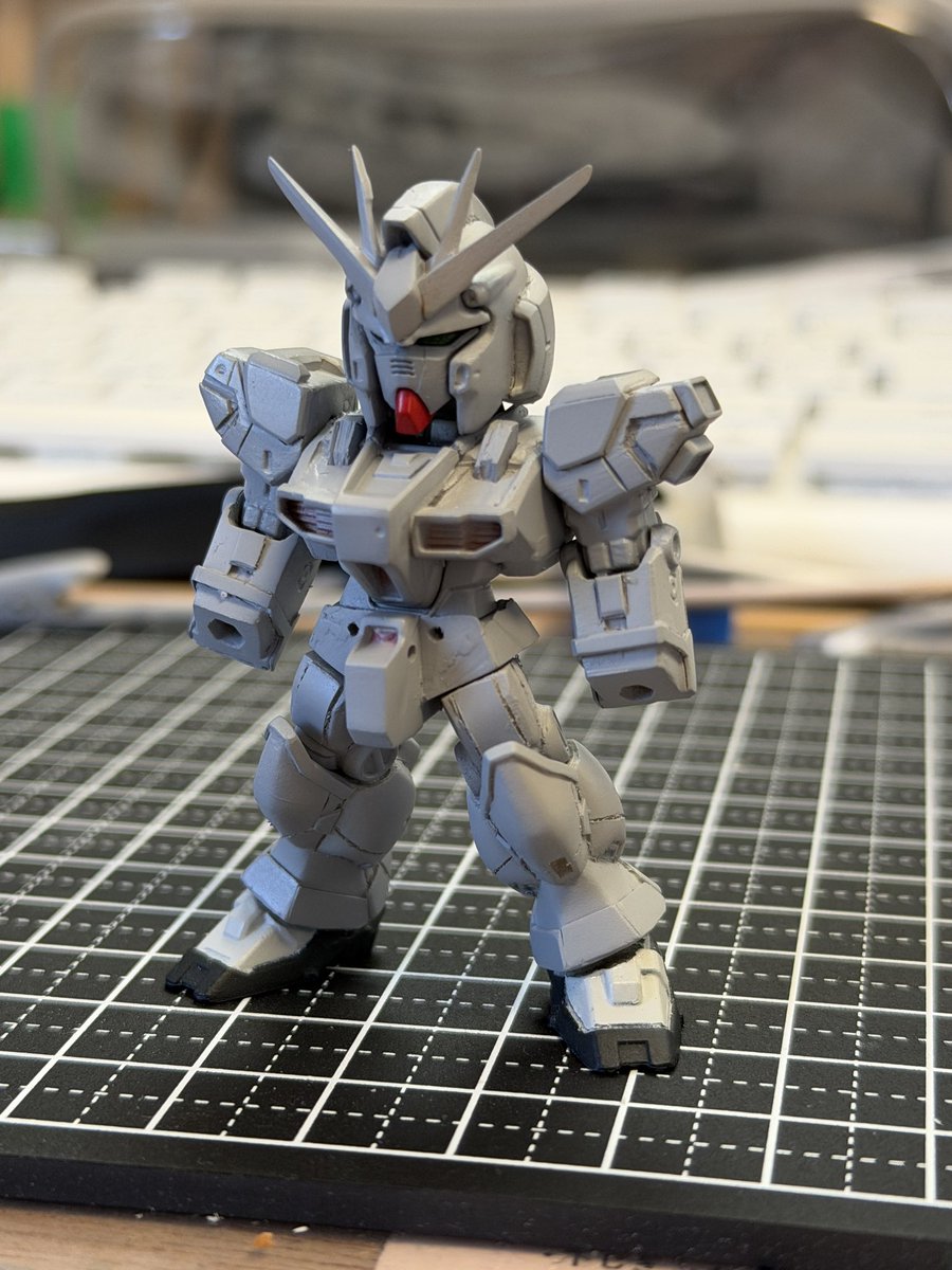 wingG_ew's tweet photo. コンバージ　νガンダムのPGU化。

サフして確認

#ガンダムコンバージ
#νガンダム
#PGU化 https://t.co/vQYQnnGI1w