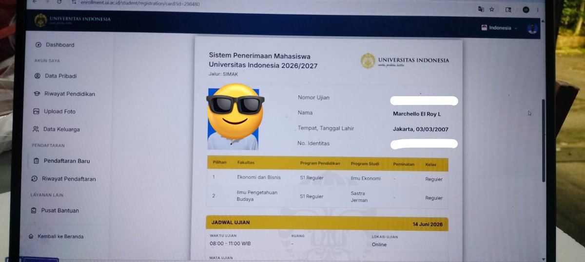 9Marchelo's tweet photo. Dan Yapp ketolak utbk sung simak aja https://t.co/Q1APnat6bx