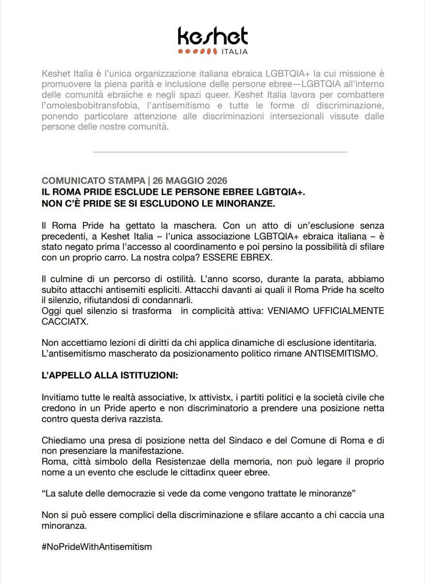 Keshet Italia tweet media