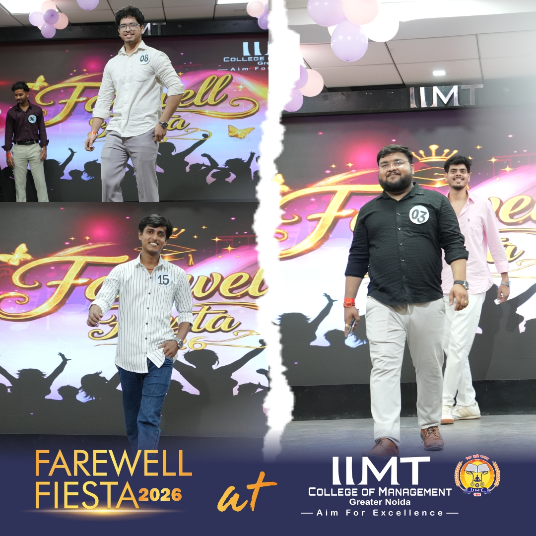 iimtnoida's tweet photo. From classrooms to dance floors, the Class of 2026 truly showed what βAim for Excellenceβ means! β¨
Hereβs to lifelong memories, friendships, and a future full of success. Congratulations, graduates! π
#ClassOf2026 #Farewell2026 #AimForExcellence #GraduationCelebration https://t.co/xRBxuHZobV