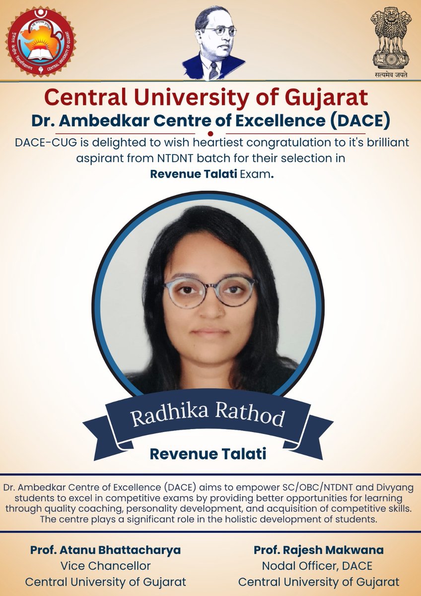 Central University of Gujarat tweet media