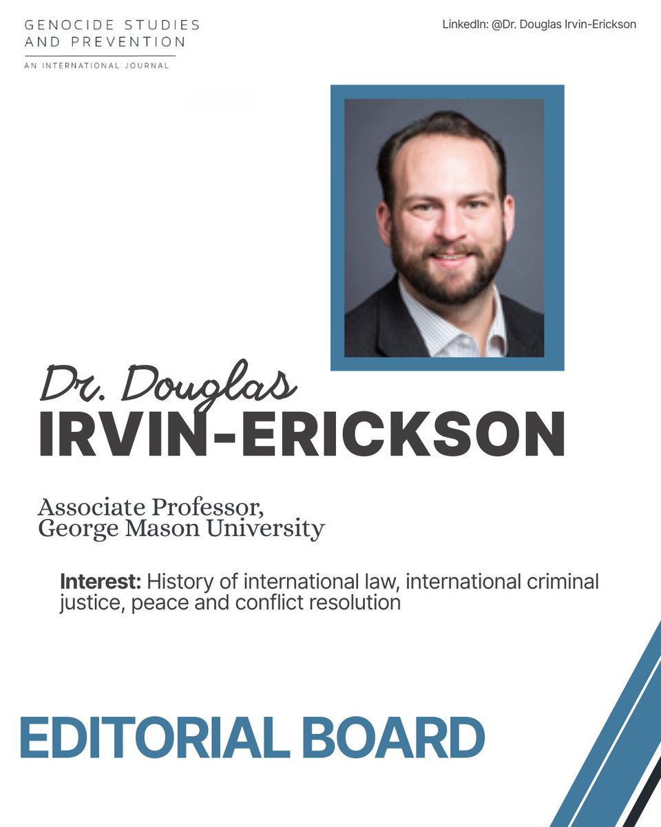 Genocide Studies & Prevention (GSP) tweet media