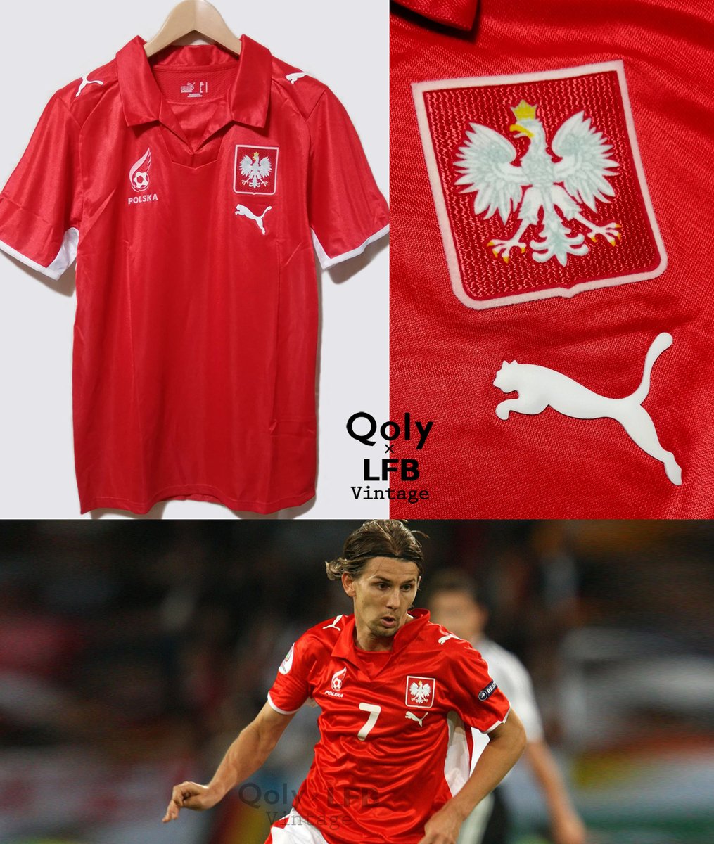 新品】 🇵🇱ポーランド代表 2008 Puma アウェイ半袖 ユニフォーム