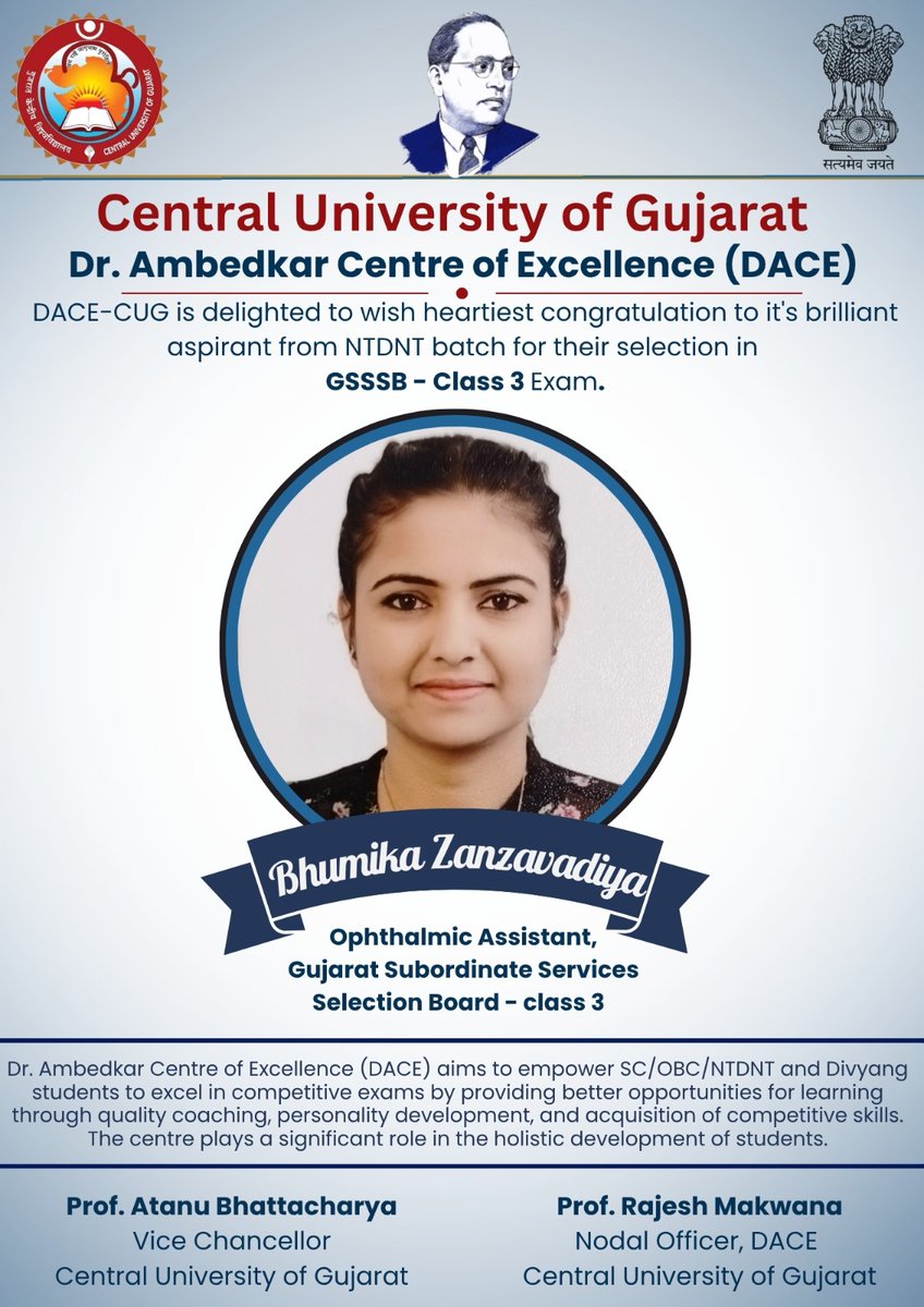 Central University of Gujarat tweet media