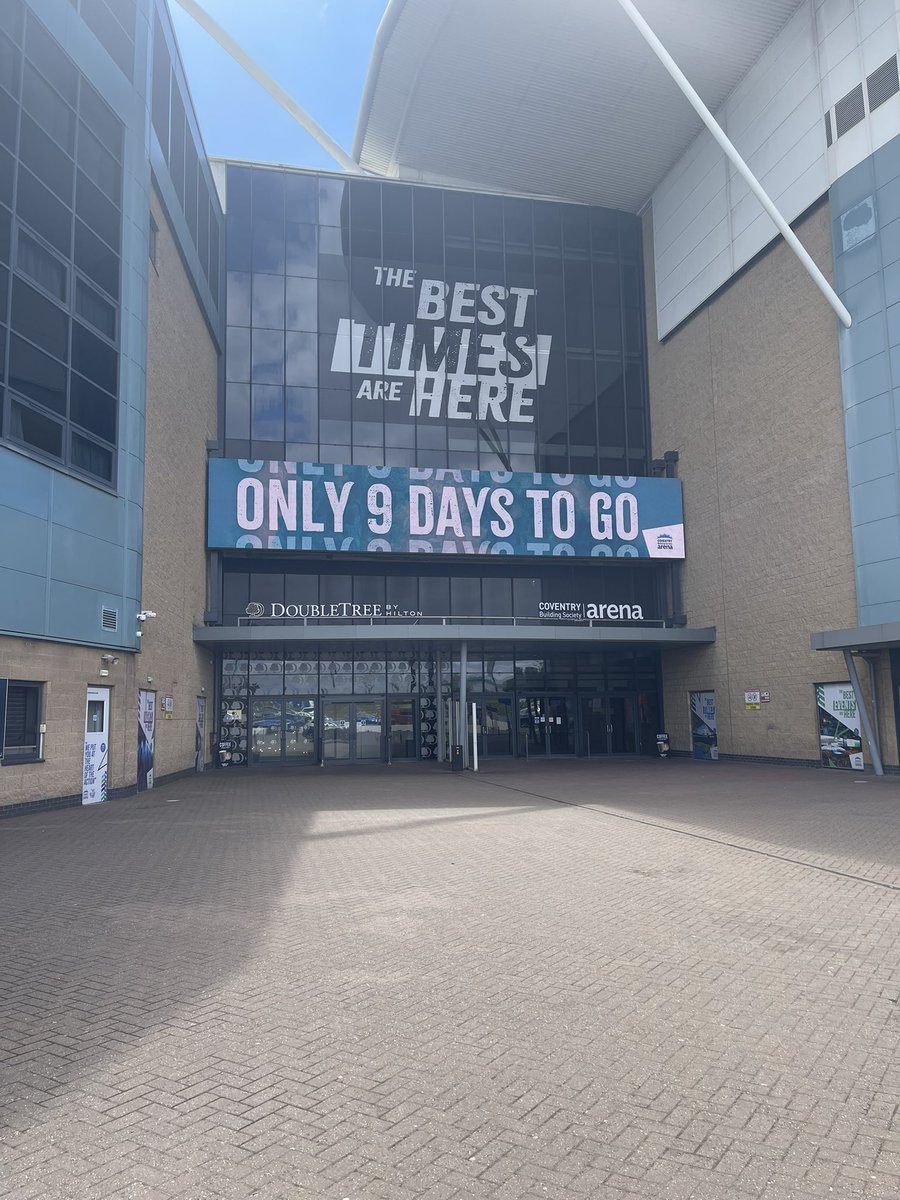 Coventry Building Society Arena tweet media