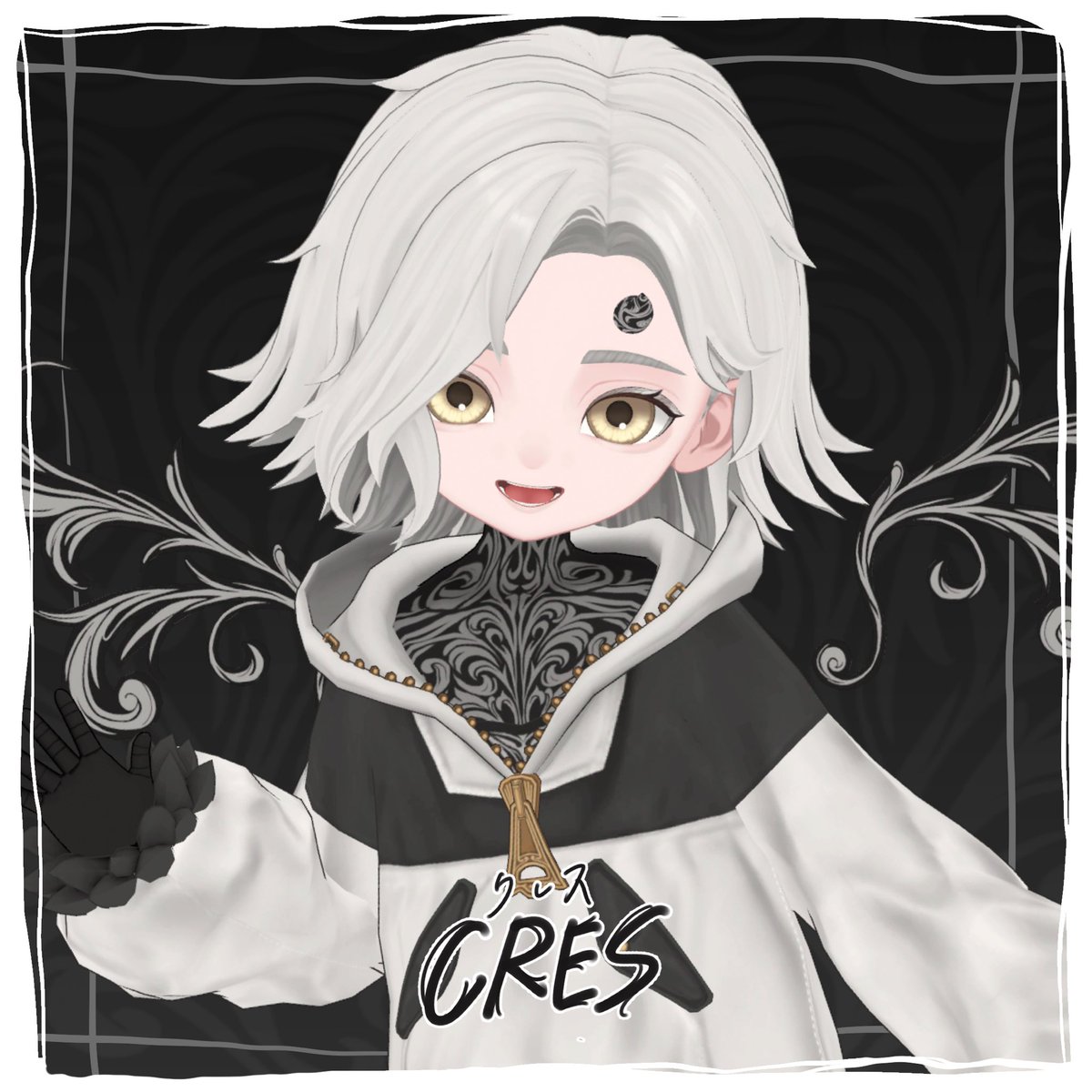 minus_menos's tweet photo. アバターミュージアム14に
【クレス / Cres】を入稿しました👾

#AvatarMuseum #アバミュ #VRChat https://t.co/VCQDvSWBb9