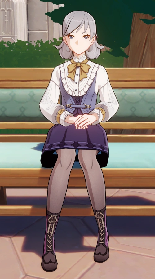 Akiusaa's tweet photo. @AboutNodKrai Watch Genshin putting a witch hat on her and call it BARBELOTH. https://t.co/RCZlKYYFv7