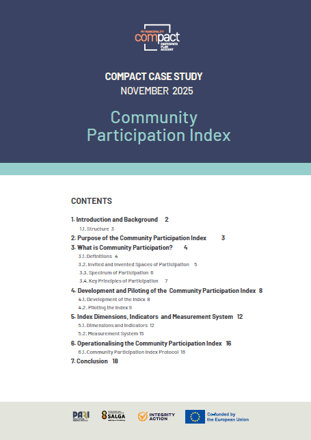 Compact_MyMunic's tweet photo. A case study on the development and piloting of the index is available, together with the Microsoft Excel template &amp; an annexure of the index with all references to legislation and policy. Download all the documents here: https://t.co/vS3GhrbW0P https://t.co/2Dq4GfgOjP