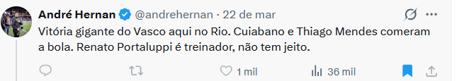 Vmarquesarquit's tweet photo. Pelo jeito o andre Hernan, mais uma vez morrendo pela boca, não consegue nem esperar uma sequencia. https://t.co/e5i1ZlnppG
