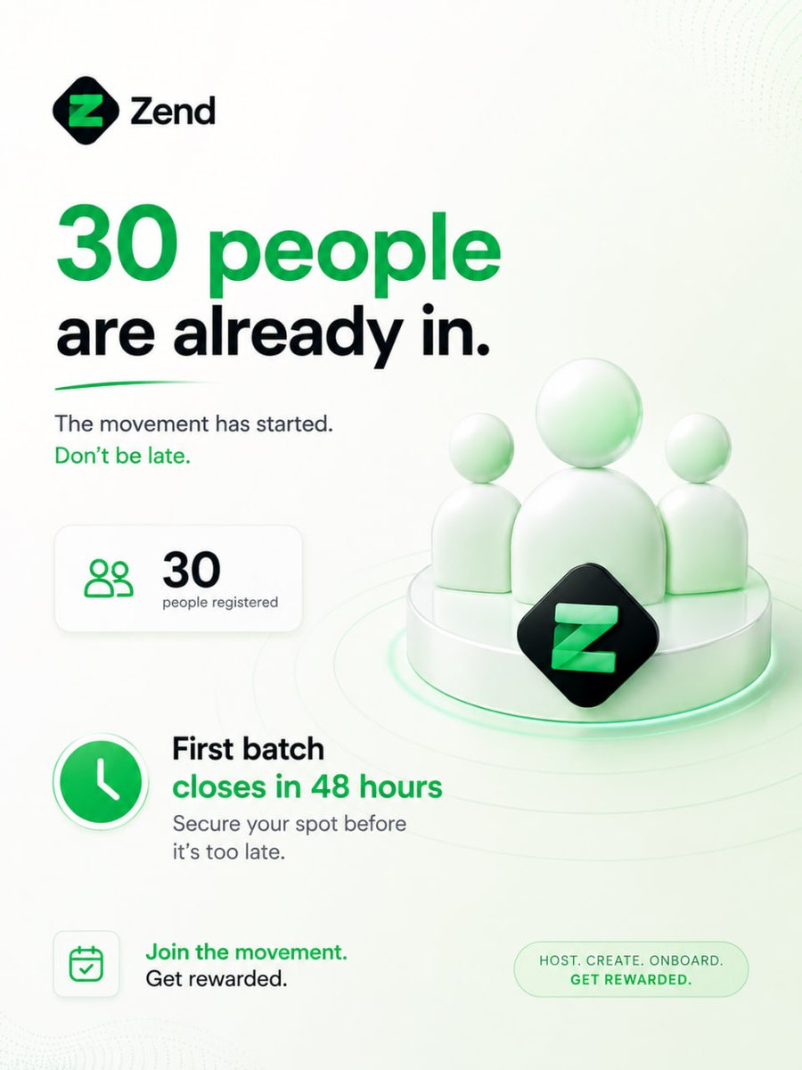 gozendpay's tweet photo. Join the first batch of ZendERs 
It's an opportunity you don't want to miss. 
Apply here: https://t.co/Ay1o8P15i8 https://t.co/dIR0pprE7d