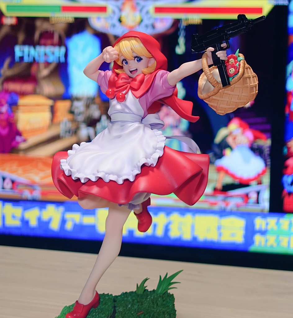 「コトブキヤのバレッタ フィギュアやで! このシリーズ他のキャラも揃えたいけど置き」|さとうユーキ＠DMMﾌﾞｯｸｽ連載中のイラスト