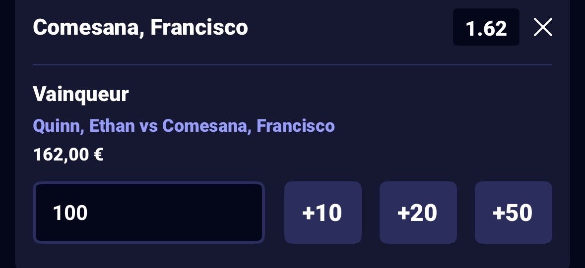 Fast2Tipster's tweet photo. 🚨 CONFIANCE 🤩👀

Rolland Garros 🎾

🎯 + 3,5 set Moutet - Kopriva @ 1,45

🎯 Baez @ 1,70

🎯 Comesana @ 1,62

🎯 Tien @ 1,48

🎯 + 3,5 set Aliassime - Altmaier  

❤️ si tu suis 

#TeamParieur 

#TeamParieur https://t.co/emh83dNgbT