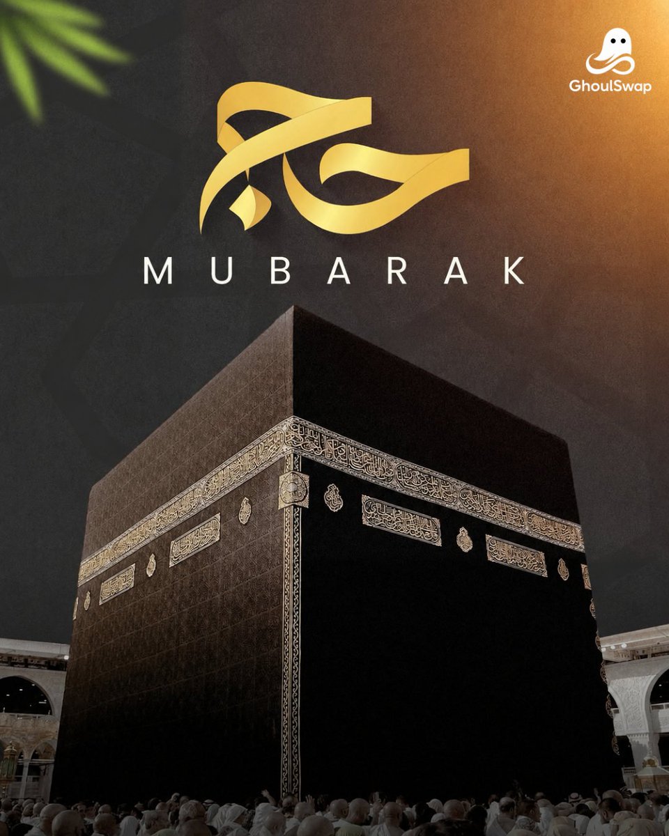 ghoulswap's tweet photo. Hajj Mubarak💫!

Remember us in your prayer🤲. https://t.co/N97Y0M43CS