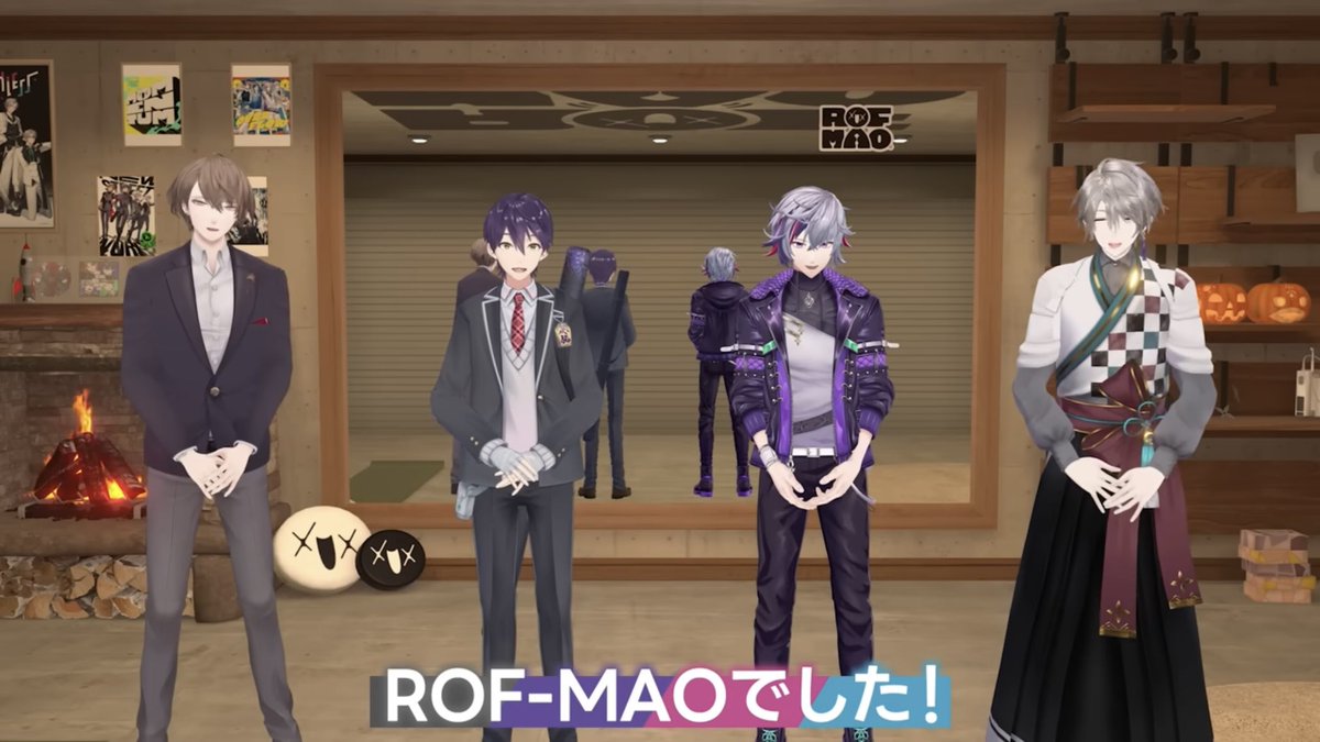 r1ku106's tweet photo. 3Dで四人がROF-MAOとして並ぶのは最後だろうって場面で全員が笑ってるのに気付いて、止まってたのにまた涙出てきた https://t.co/EUQDXPGJD4