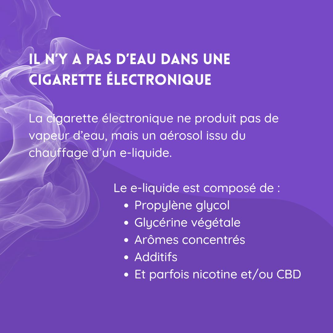 HDFADDICTIONS's tweet photo. [Journée mondiale sans tabac]

🚭  J-5 avant la #JourneeMondialeSansTabac

Déconstruisons les #IdeesRecues sur la #CigaretteElectronique &amp; mécanismes de #dependance à la #nicotine

👉 Cliché n°1 : La cigarette électronique, c’est juste de la vapeur d’eau

https://t.co/JDw7Sx7g3w https://t.co/QfcnEJ38xU