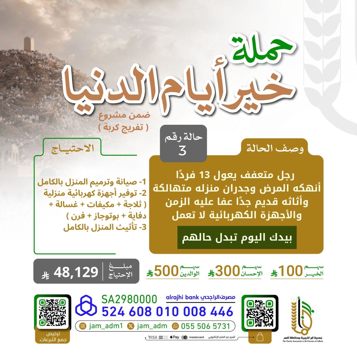 جمعية البر بمحافظة أضم tweet media
