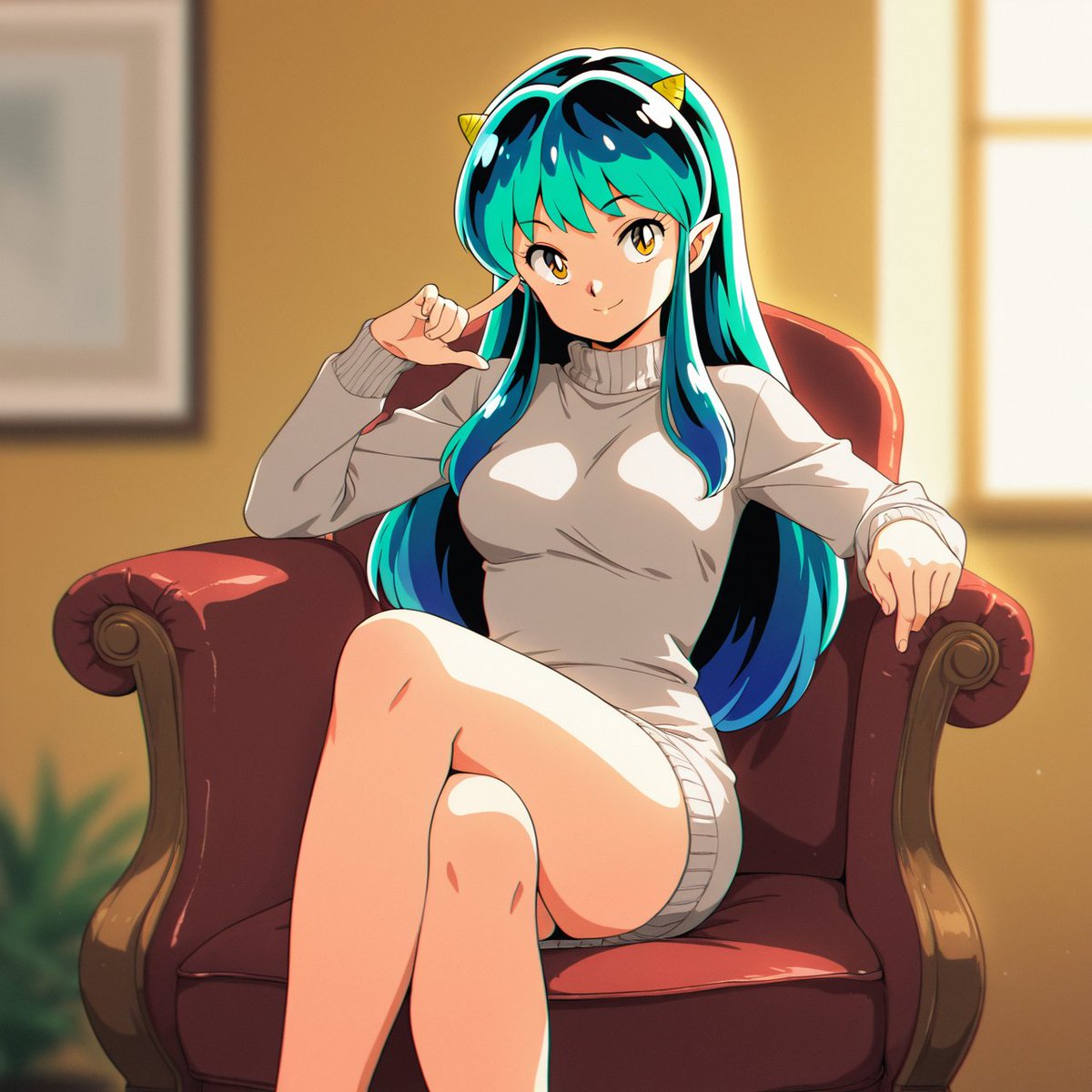 エレガント…！圧倒的エレガントっちゃ…！✨👑 オーバーサイズの