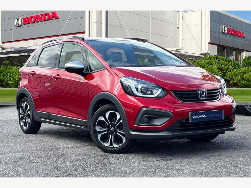 Honda Jazz 1.5 i-MMD Hybrid Crosstar EX 🔥 Finished in Red with