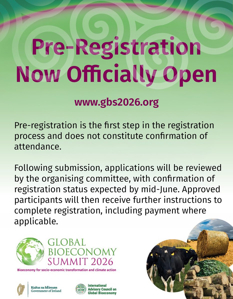 Global Bioeconomy Summit (GBS2026) tweet media