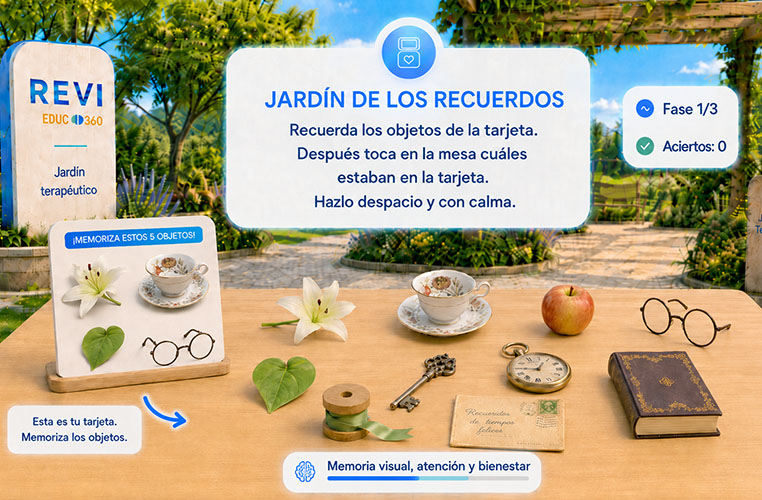 educa360_EdTech's tweet photo. El "Jardín de los Recuerdos" es una actividad REVI de EDUCA360, dentro de su propuesta de tecnología VR para acompañar la vida de las personas.

Estimulación cognitiva en entornos terapéuticos no clínicos para personas mayores y adultos con deterioro cognitivo leve o moderado. https://t.co/VWdaXXUJDu