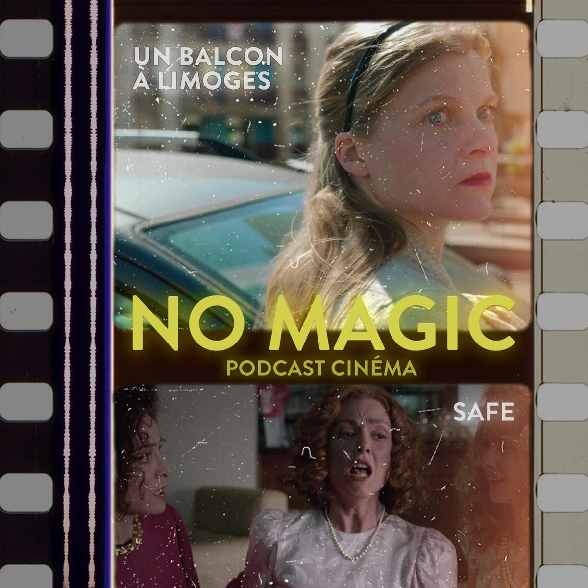 NoMagicPodcast's tweet photo. 🔛 Notre 8ème épisode est en ligne !
😷On y parle de société post-covid avec UN BALCON À LIMOGES, réalisé par Jérôme Reybaud (actuellement en salles). On enchaîne sur la société pré-covid avec SAFE (1995) de Todd Haynes.
https://t.co/fqZbnLcvKI https://t.co/7au8LAnuZV