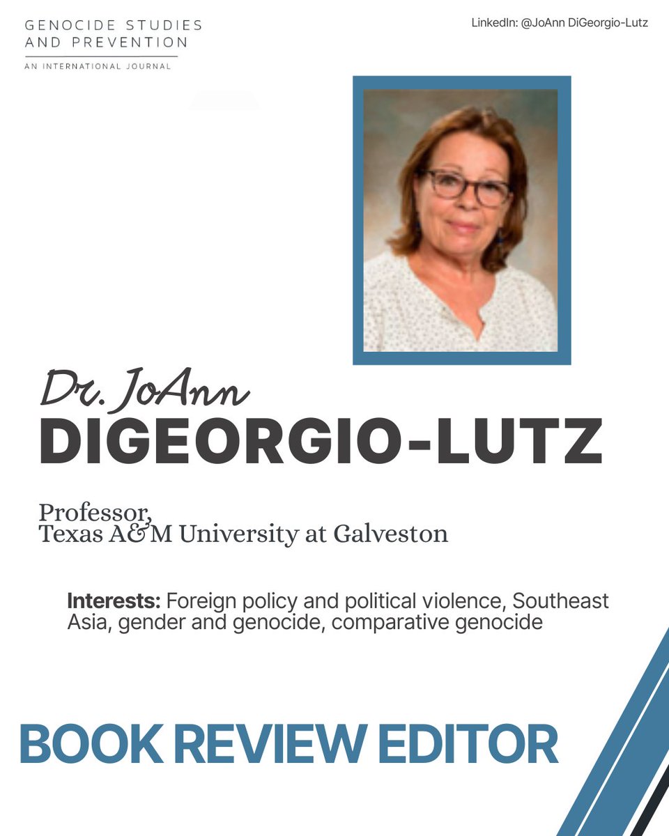 Genocide Studies & Prevention (GSP) tweet media