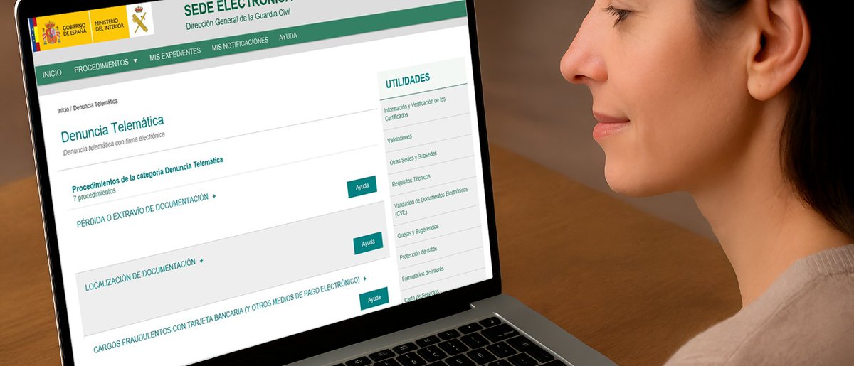 guardiacivil's tweet photo. #DenunciaTelemática | Recepción y tramitación de denuncias online

Conoce nuestro servicio de denuncias online, ten en cuenta que no todos los hechos pueden denunciarse por la tipología que es.

Te dejamos un enlace para que tengas toda la información a mano, en el caso que te sea necesario presentar una denuncia. 👇
https://t.co/3zCpbAKB74
