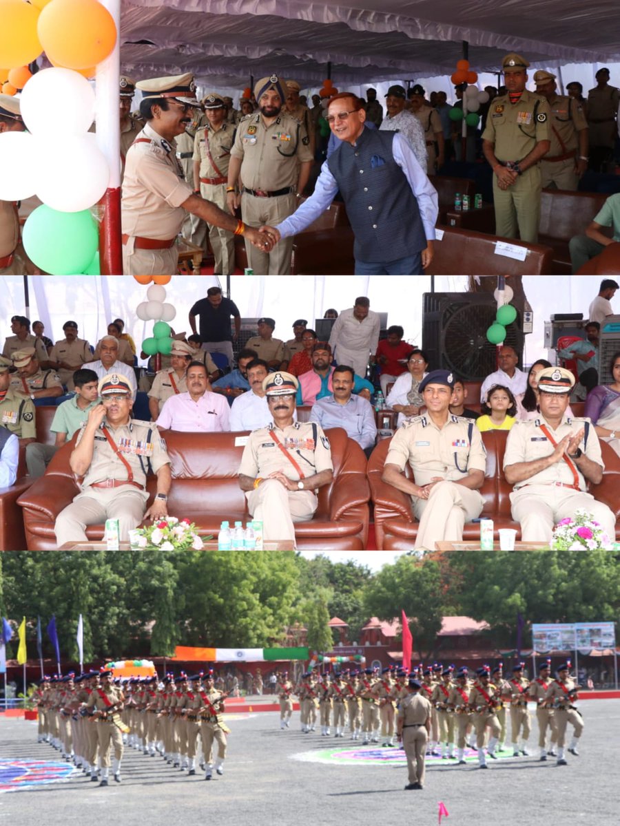 DGP_MP's tweet photo. पुलिस की वर्दी अधिकार नहीं, सेवा, संवेदना, साहस और जनविश्वास का प्रतीक....

आरएपीटीसी इंदौर एवं 15वीं वाहिनी विशेष सशस्त्र बल इंदौर के संयुक्त दीक्षांत परेड समारोह में पुलिस महानिदेशक, मध्यप्रदेश श्री कैलाश मकवाणा मुख्य अतिथि के रूप में उपस्थित रहे। 

#DGPMP #MPPolice https://t.co/EmydQqUn2A