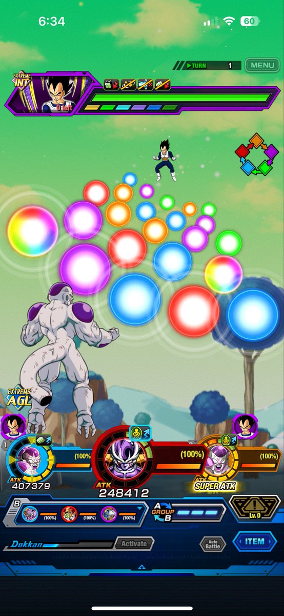 MadMarkGaming23's tweet photo. Is there a reason that Prime battle frieza is starting at 3ki? He’s on the leader skill for FPF Frieza and ginuy yet he’s not getting the full leaderskill https://t.co/L2ayLw75pT