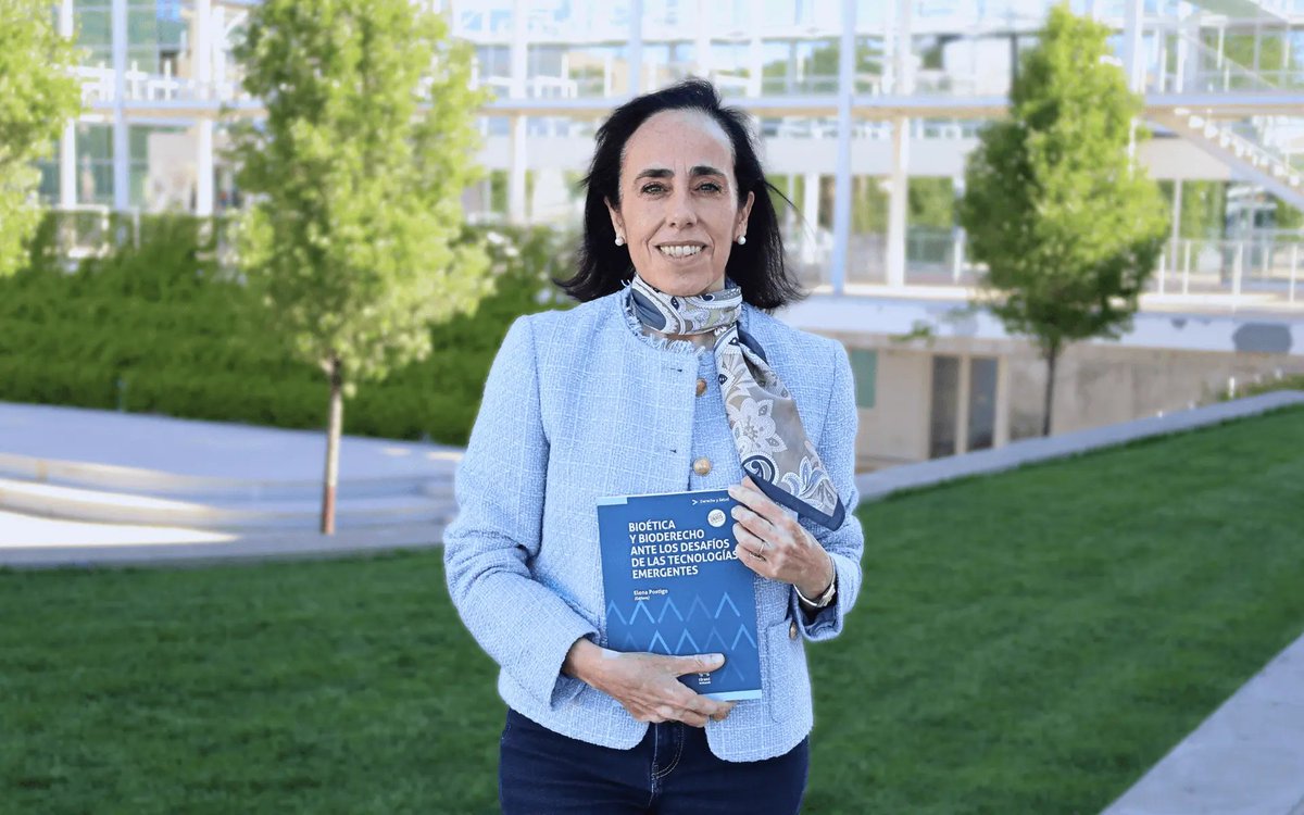 bioeteca's tweet photo. Elena Postigo: “Cuanto mayor poder adquiere la ciencia, más necesaria es una brújula ética” https://t.co/3uUEzQD9FH https://t.co/e6kGNsMm7J