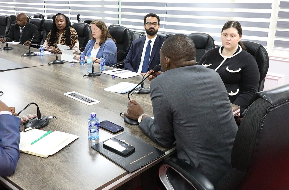 MOH_Kenya's tweet photo. Principal Secretary for Medical Services Dr. Ouma Oluga today held a consultative meeting at Afya House with members of the United States Government House Foreign Affairs Committee to advance implementation of the Kenya–United States Health Cooperation Framework signed in December 2025.

The discussions focused on strengthening bilateral health collaboration, including disease prevention and response, health systems strengthening, and other shared priorities under the framework.

The meeting also highlighted the importance of sustained partnership, transparency, accountability, and strategic investments in healthcare to improve service delivery and long-term health outcomes.

The U.S. delegation was led by Mr. Brandon Ramsay, Professional Staff Member, U.S. House Foreign Affairs Committee, and included Ms. Allison Cantrell, Dr. Sally Okutoyi from the U.S. Department of State – Office of Foreign Assistance, Ms. Leah Hasselback from the U.S. Embassy Nairobi, alongside senior Ministry of Health technical officials.