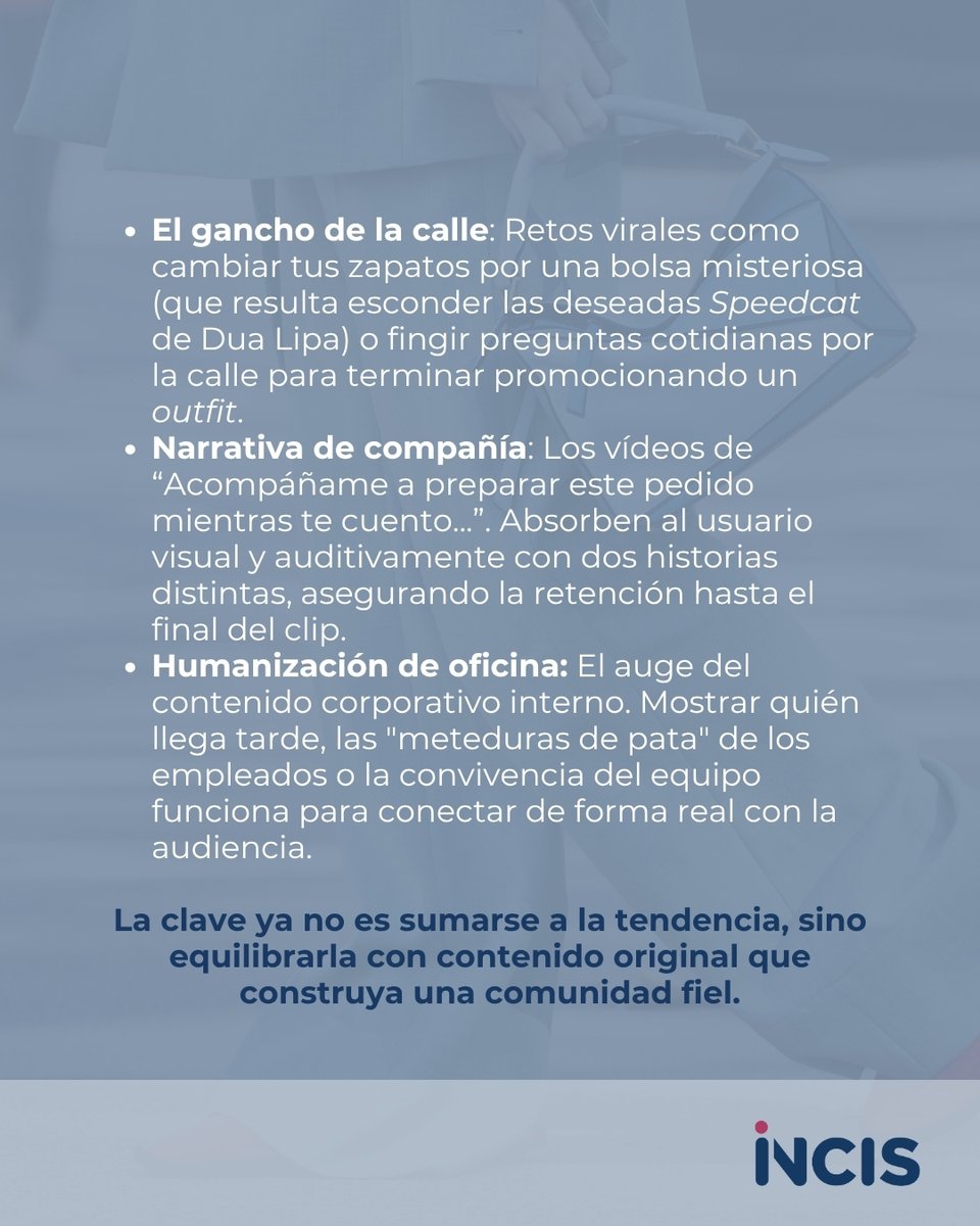 IncisNet's tweet photo. ¿Por qué sigues viendo vídeos de gente preparando pedidos o haciendo preguntas raras por la calle? 📦👀

En el sector textil, de la belleza y el cuidado personal, la búsqueda de la originalidad es constante, pero las fórmulas para lograrlo suelen repetirse. https://t.co/x0cRoOXGfi