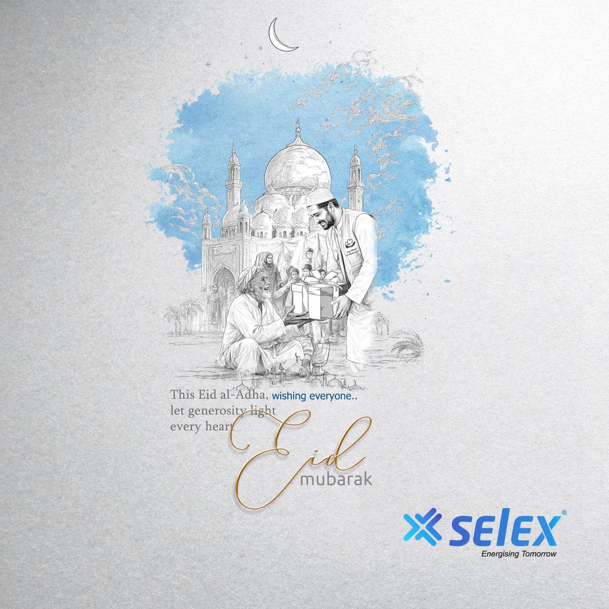 Selexelectrical's tweet photo. May this Eid bring peace to your heart, prosperity to your journey, and light to every moment you celebrate.
 🤍

Celebrate the spirit of Eid with warmth, grace, and brilliance.

#SELEX  #EidMubarak #CelebrateWithSelex #FestiveElegance #LightingMoments https://t.co/ajdRWvpOyz