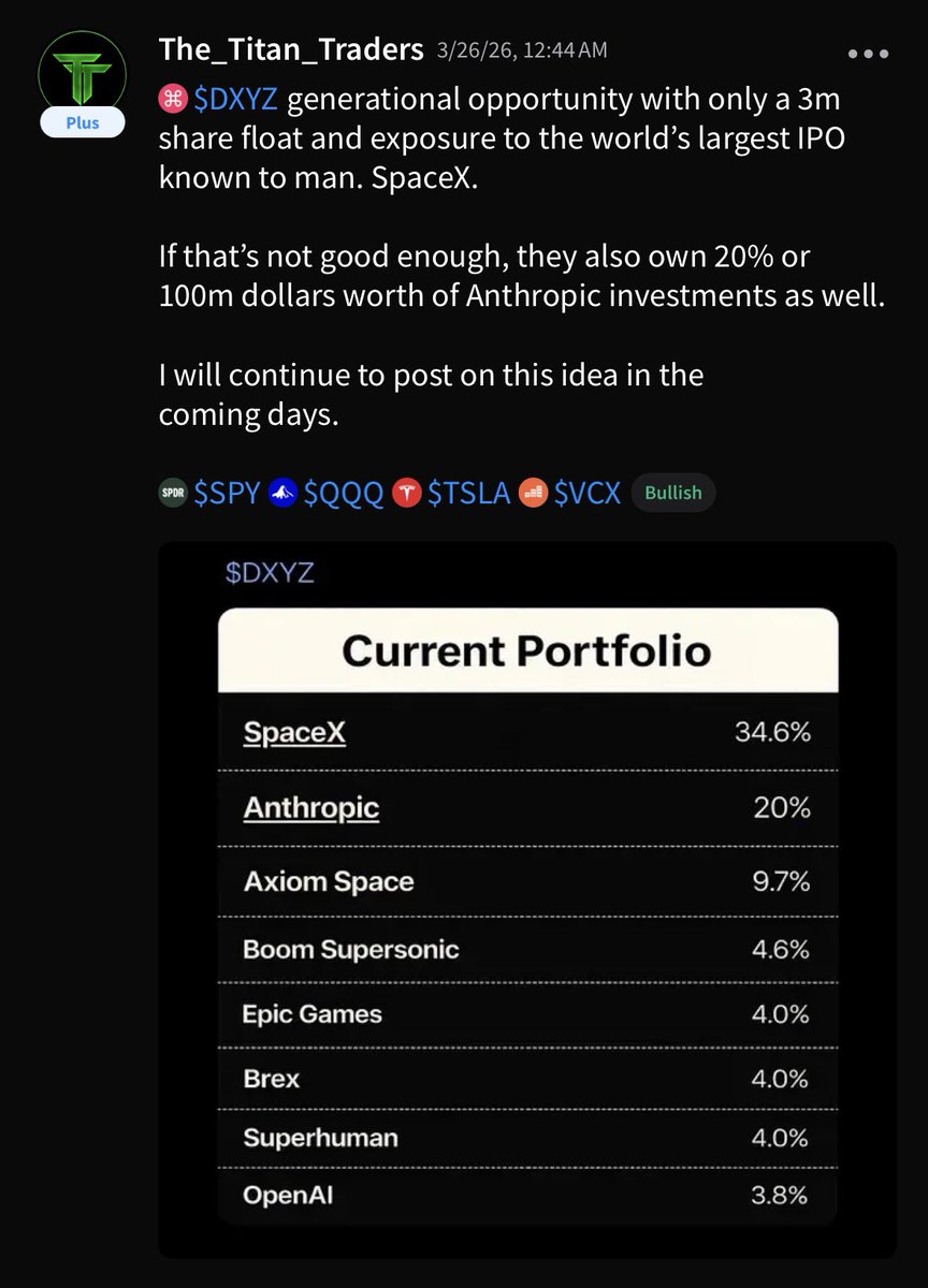 The Titan Traders tweet media