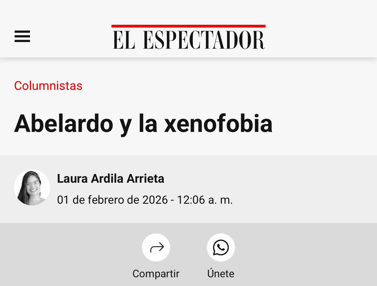 Laura Ardila Arrieta tweet media