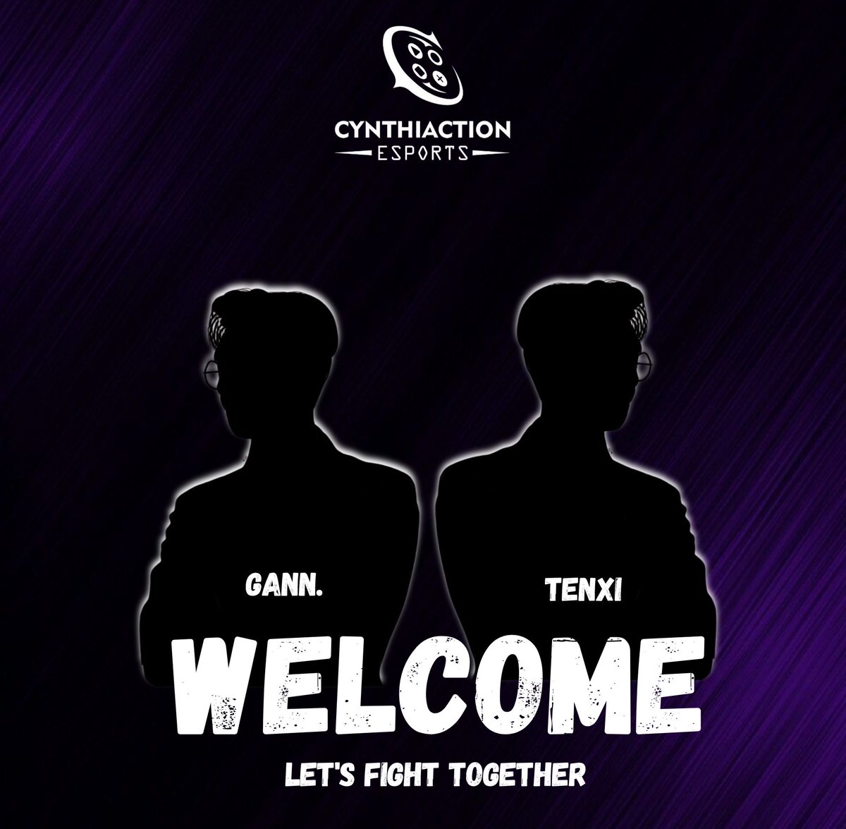 CynActEsports's tweet photo. Welcome Gann. & Tenxi โจ
Letโs fight together!
#GoAction https://t.co/vFtu7kwZpW
